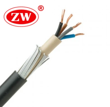 4mm 4 core armoured cable