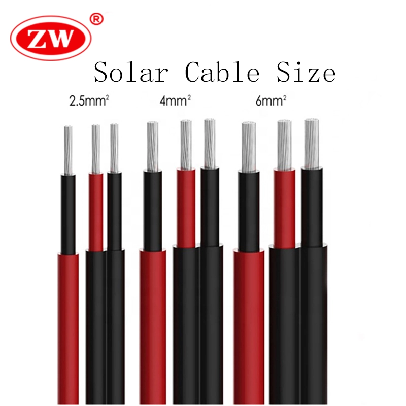 solar cable size