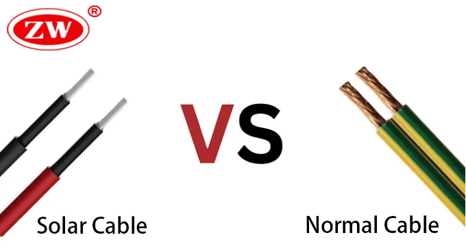 solar cable vs normal cable