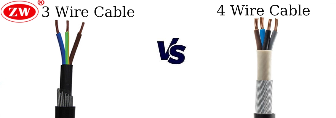 3 wire cable vs 4 wire