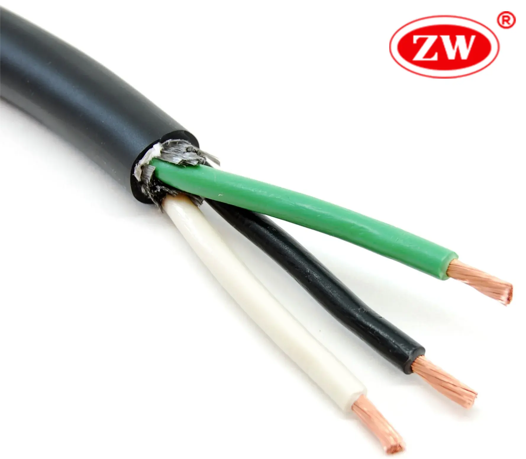U.S. 3-wire cable color code
