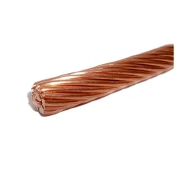 bare copper conductor