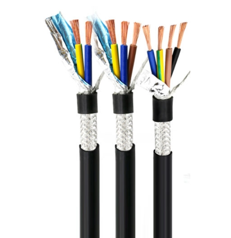 Multi-core double shielded PVC cables