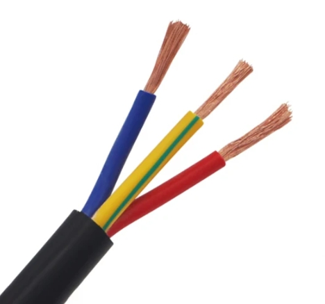 Semi-rigid PVC signal cable