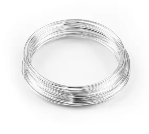 silver speaker wire