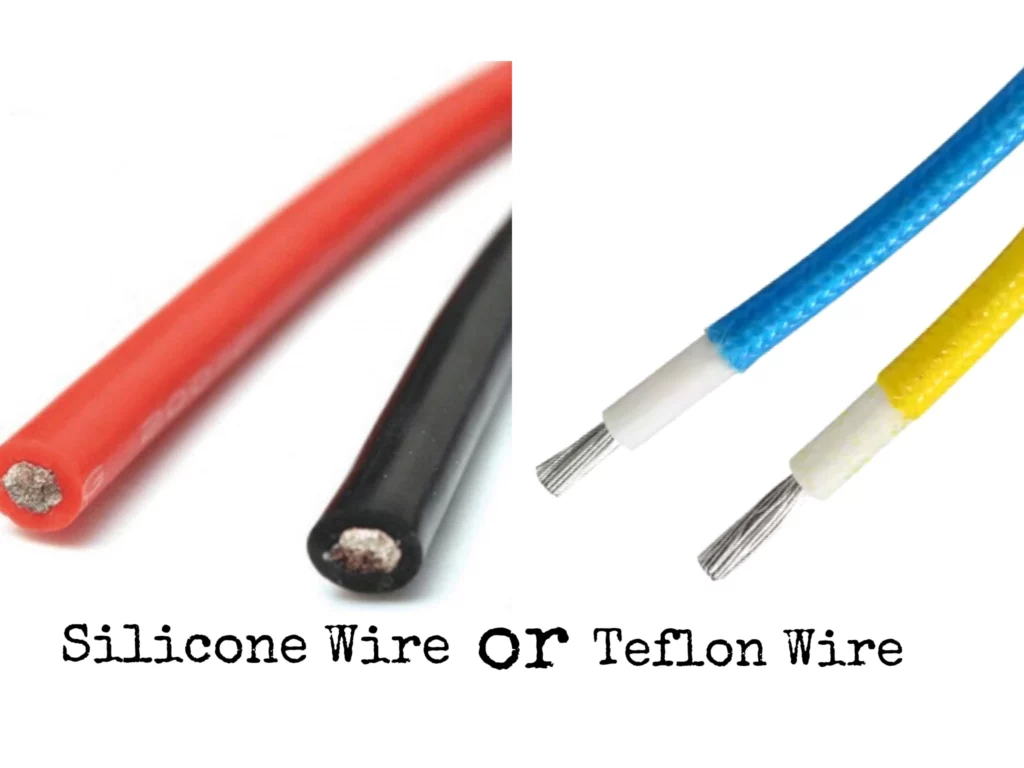 Silicone wire vs Teflon wire